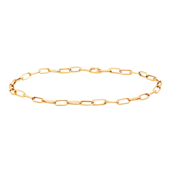 Choker de Corrente em Ouro Amarelo