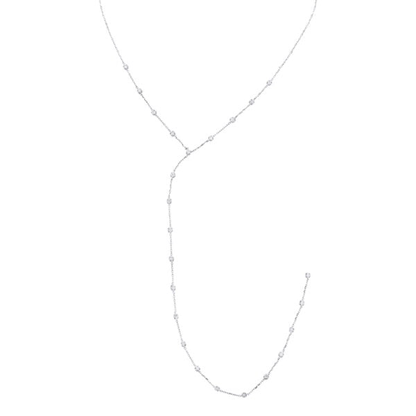 Colar Gravatinha com Brilhantes