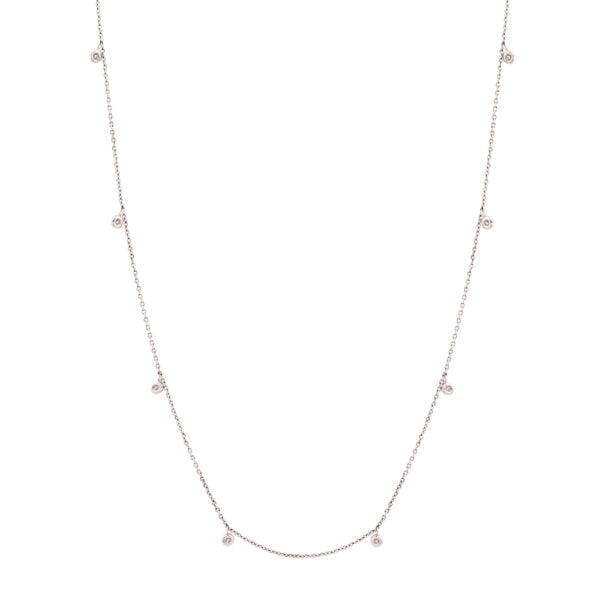 Colar com Pontos de Brilhante