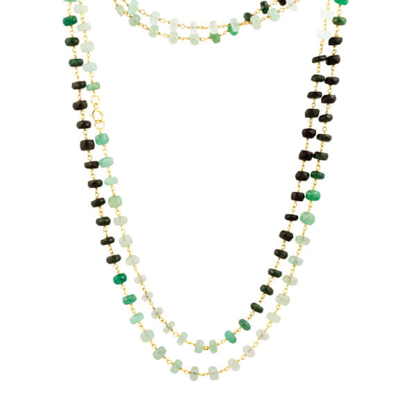 Colar Recheli de Esmeralda
